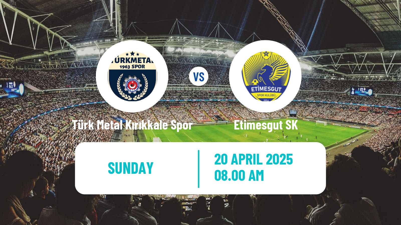Soccer Turkish 3 Lig Group 2 Türk Metal Kırıkkale Spor - Etimesgut