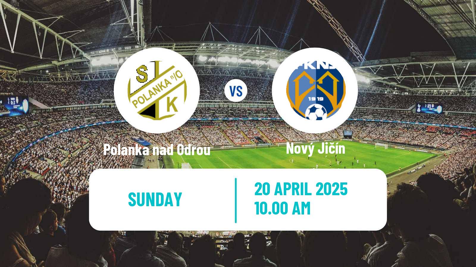Soccer Czech Division F Polanka nad Odrou - Nový Jičín