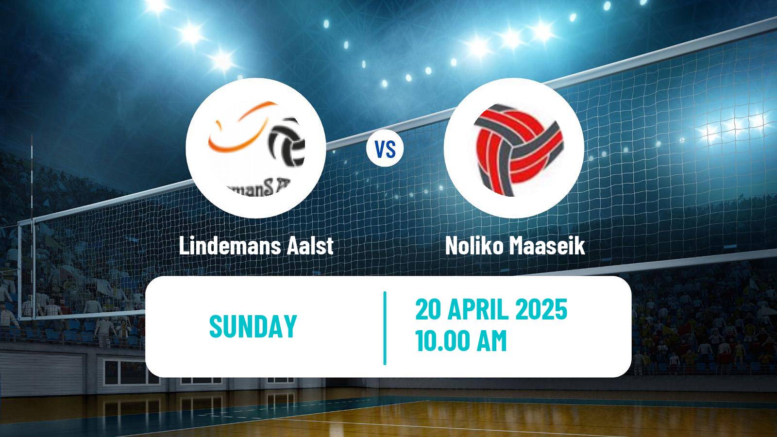 Volleyball Belgian League Volleyball Lindemans Aalst - Noliko Maaseik