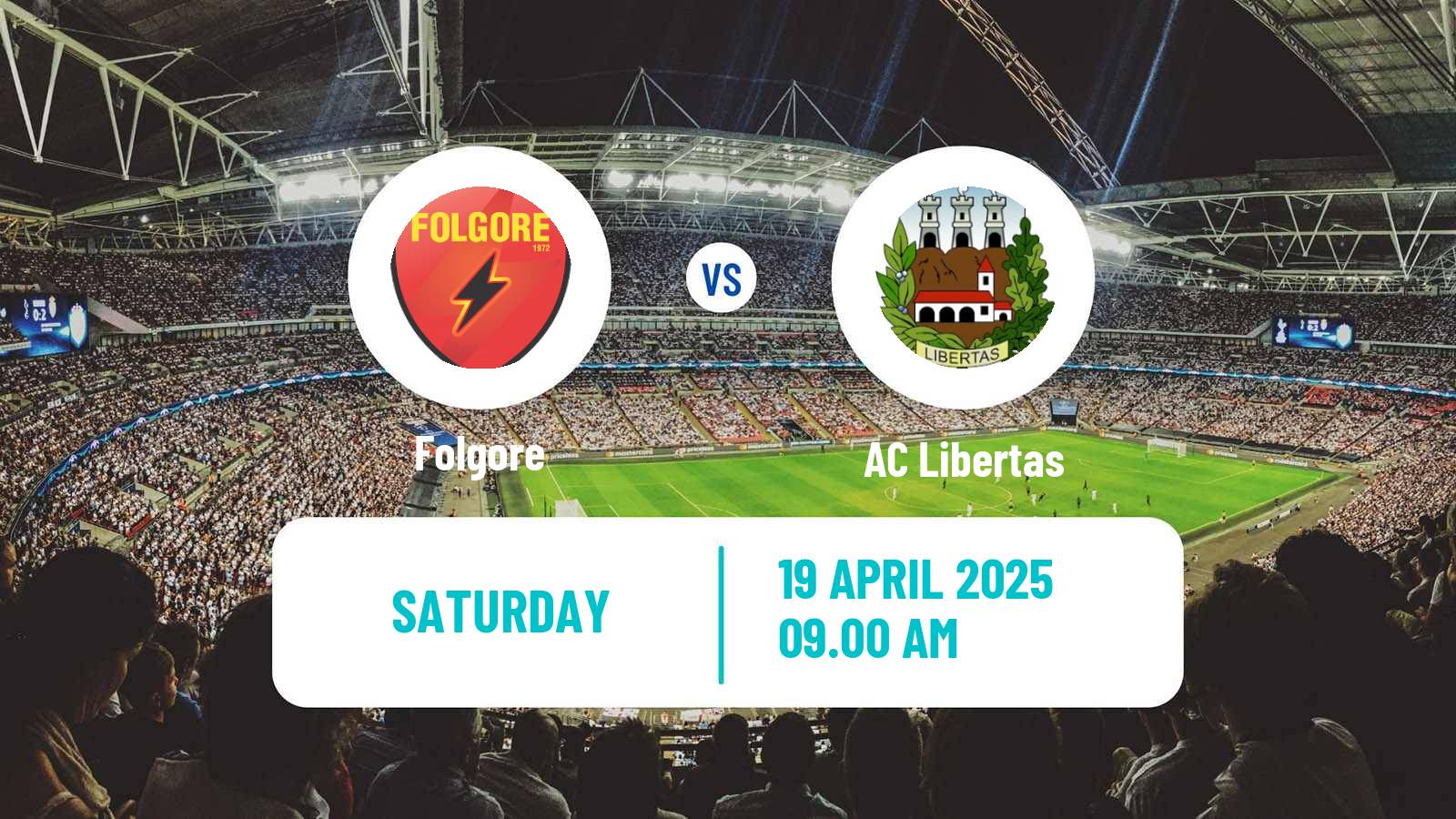 Soccer San Marino Campionato Sammarinese Folgore - AC Libertas