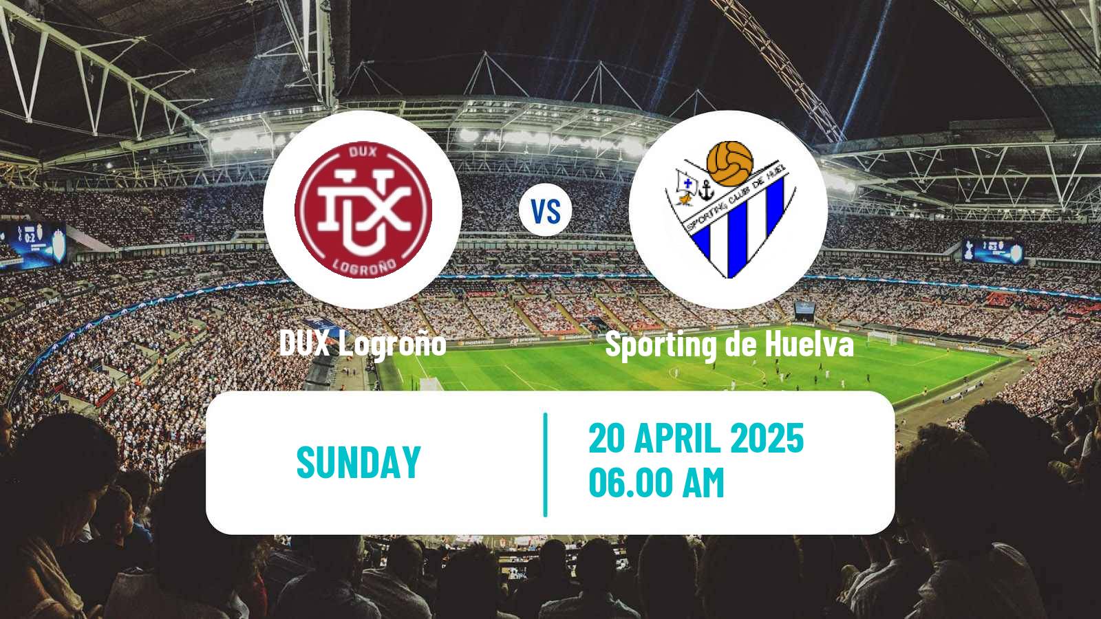 Soccer Spanish Primera Federacion Women DUX Logroño - Sporting de Huelva