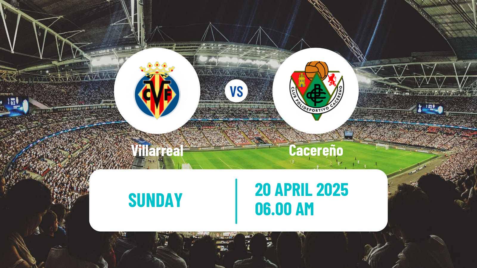 Soccer Spanish Primera Federacion Women Villarreal - Cacereño