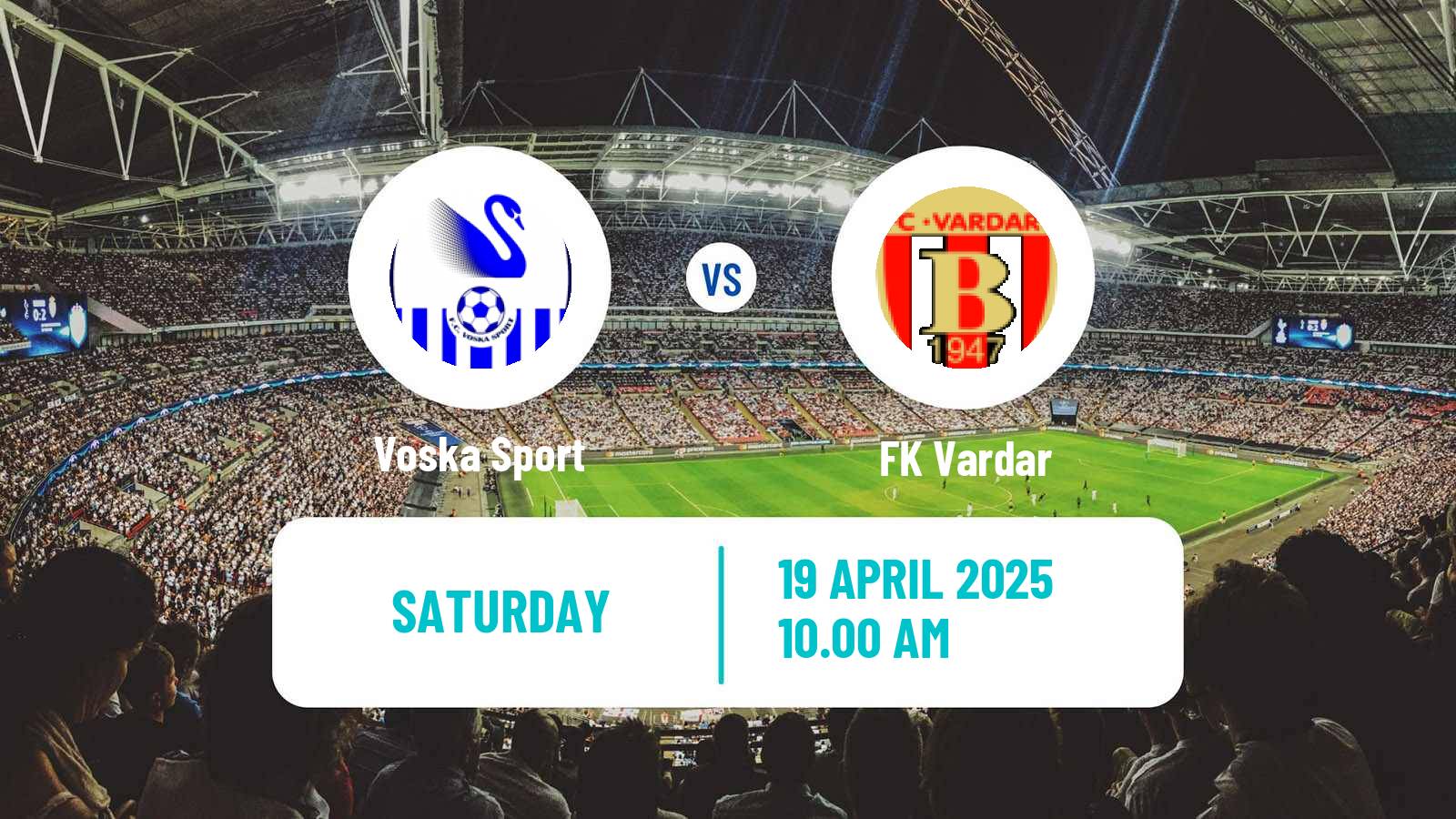 Soccer North Macedonian 1 MFL Voska Sport - Vardar