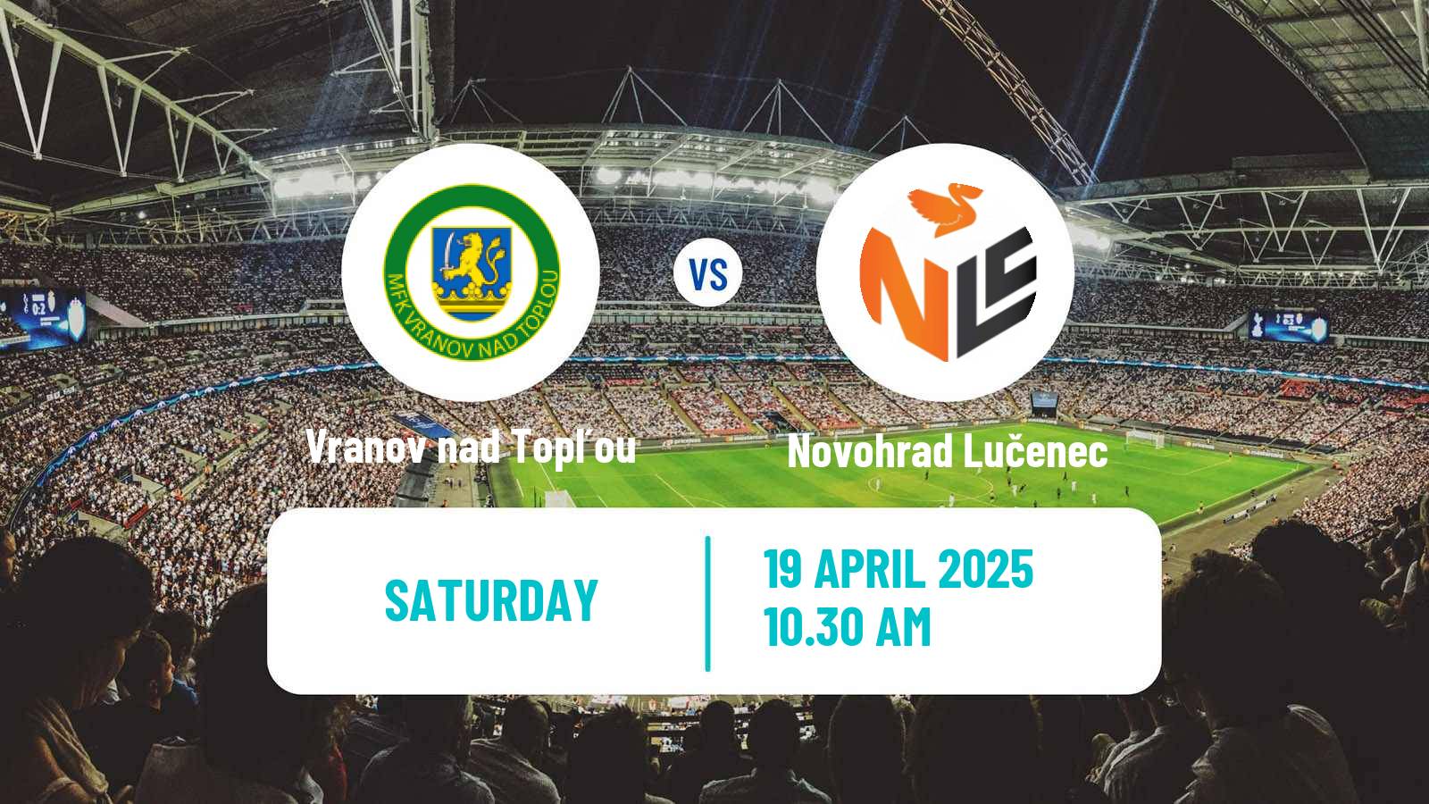 Soccer Slovak 3 Liga East Vranov nad Topľou - Novohrad Lučenec