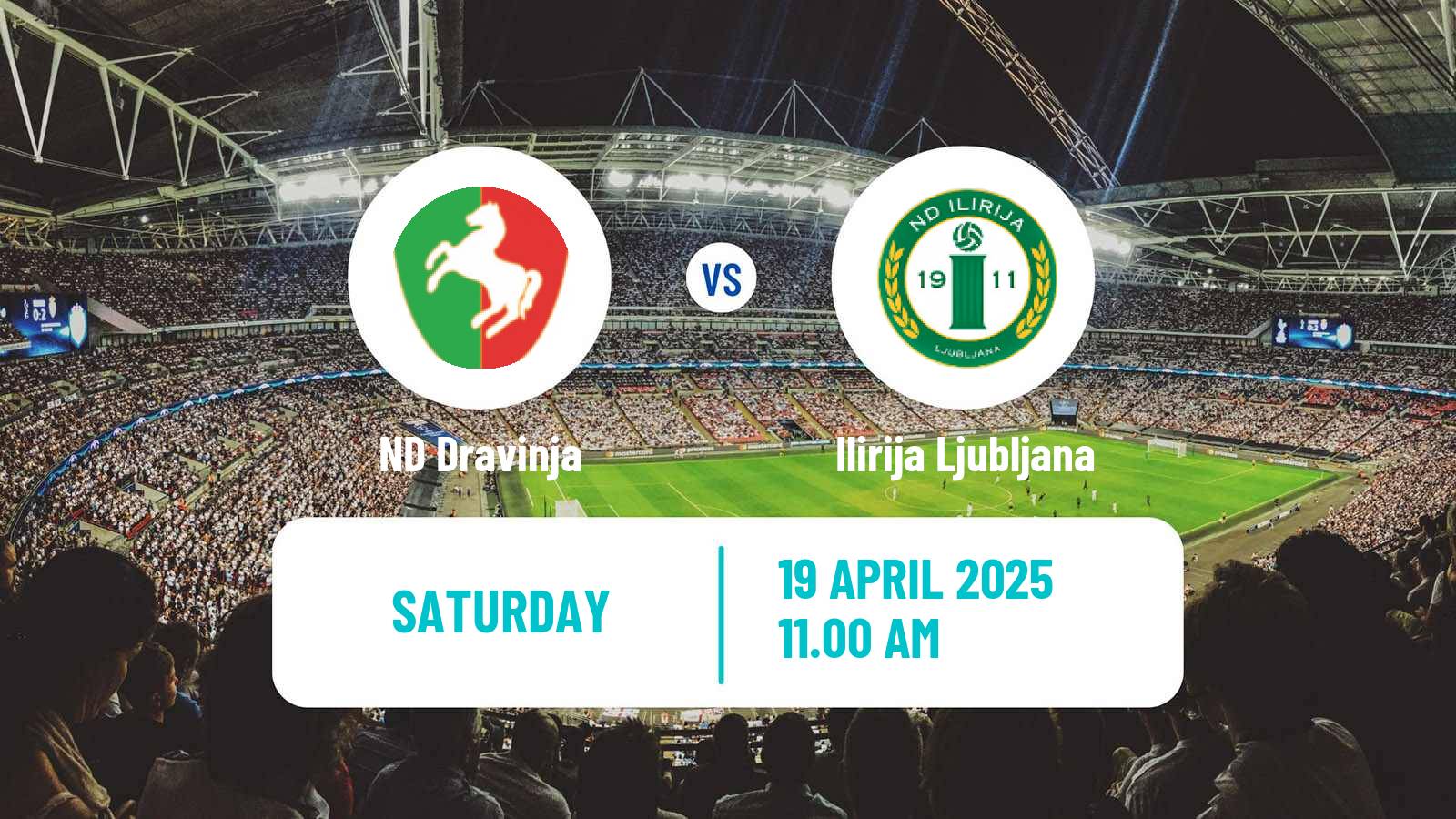 Soccer Slovenian 2 SNL Dravinja - Ilirija Ljubljana