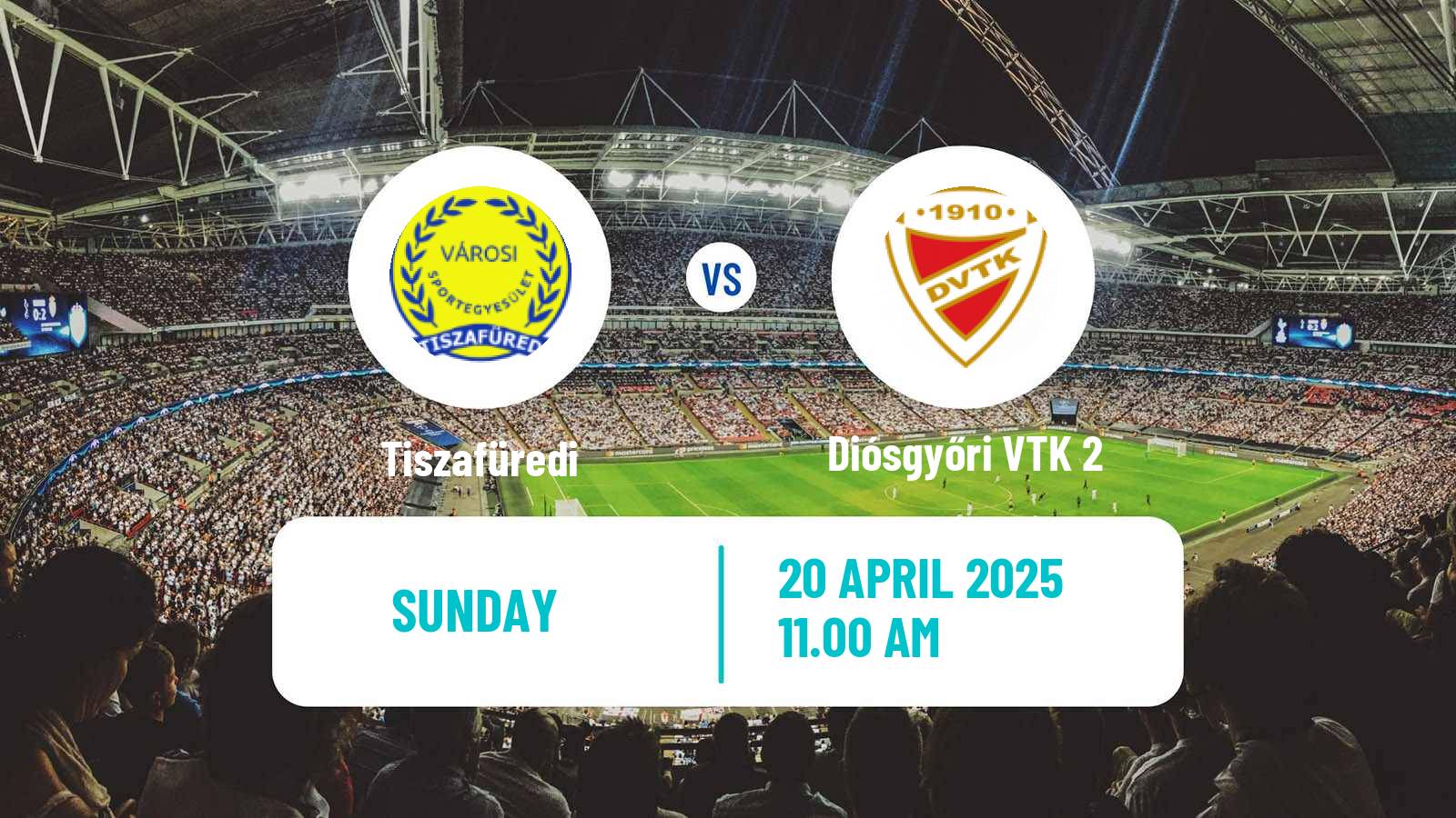 Soccer Hungarian NB III Northeast Tiszafüredi - Diósgyőri VTK 2