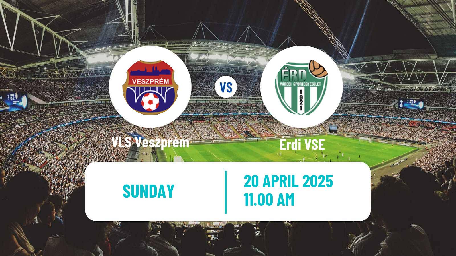 Soccer Hungarian NB III Northwest VLS Veszprém - Érdi VSE