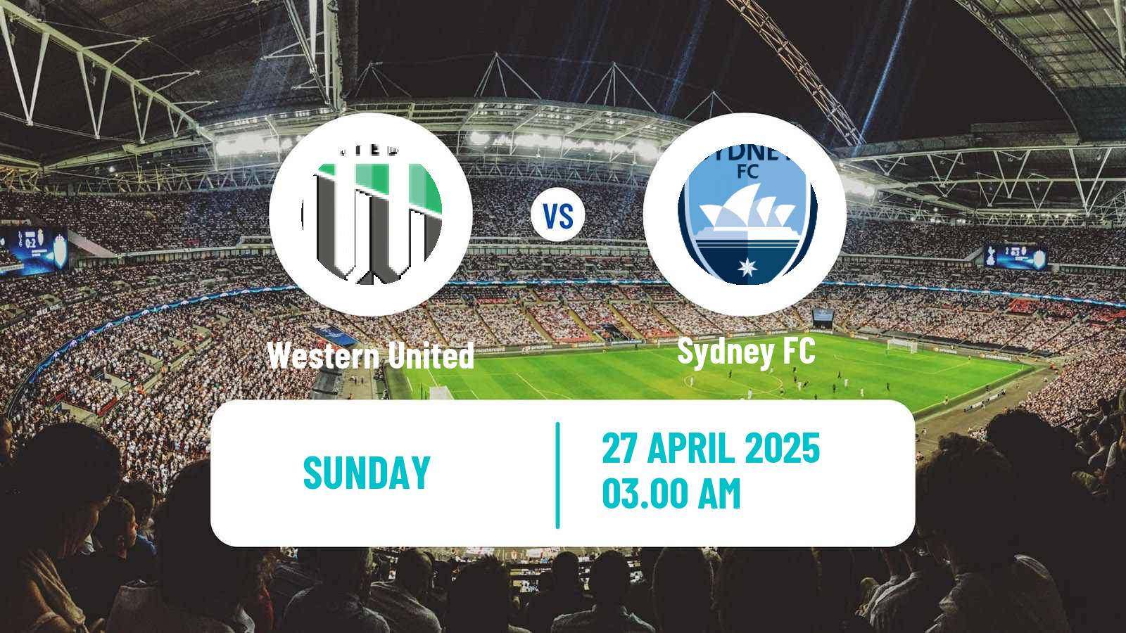 Soccer Australian A-League Western United - Sydney