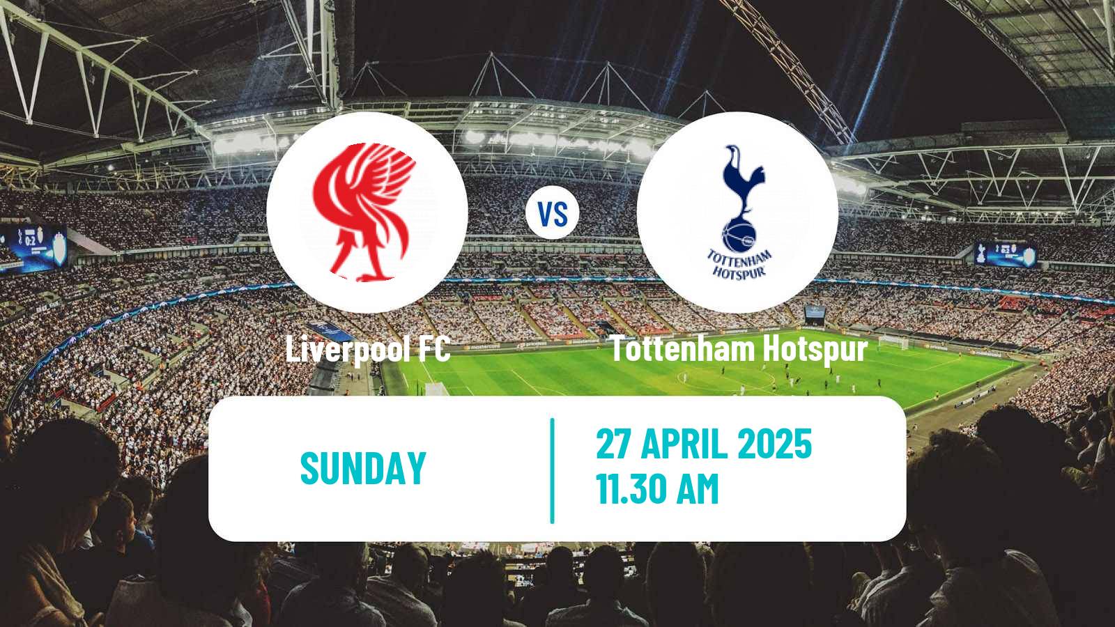Soccer English Premier League Liverpool - Tottenham Hotspur