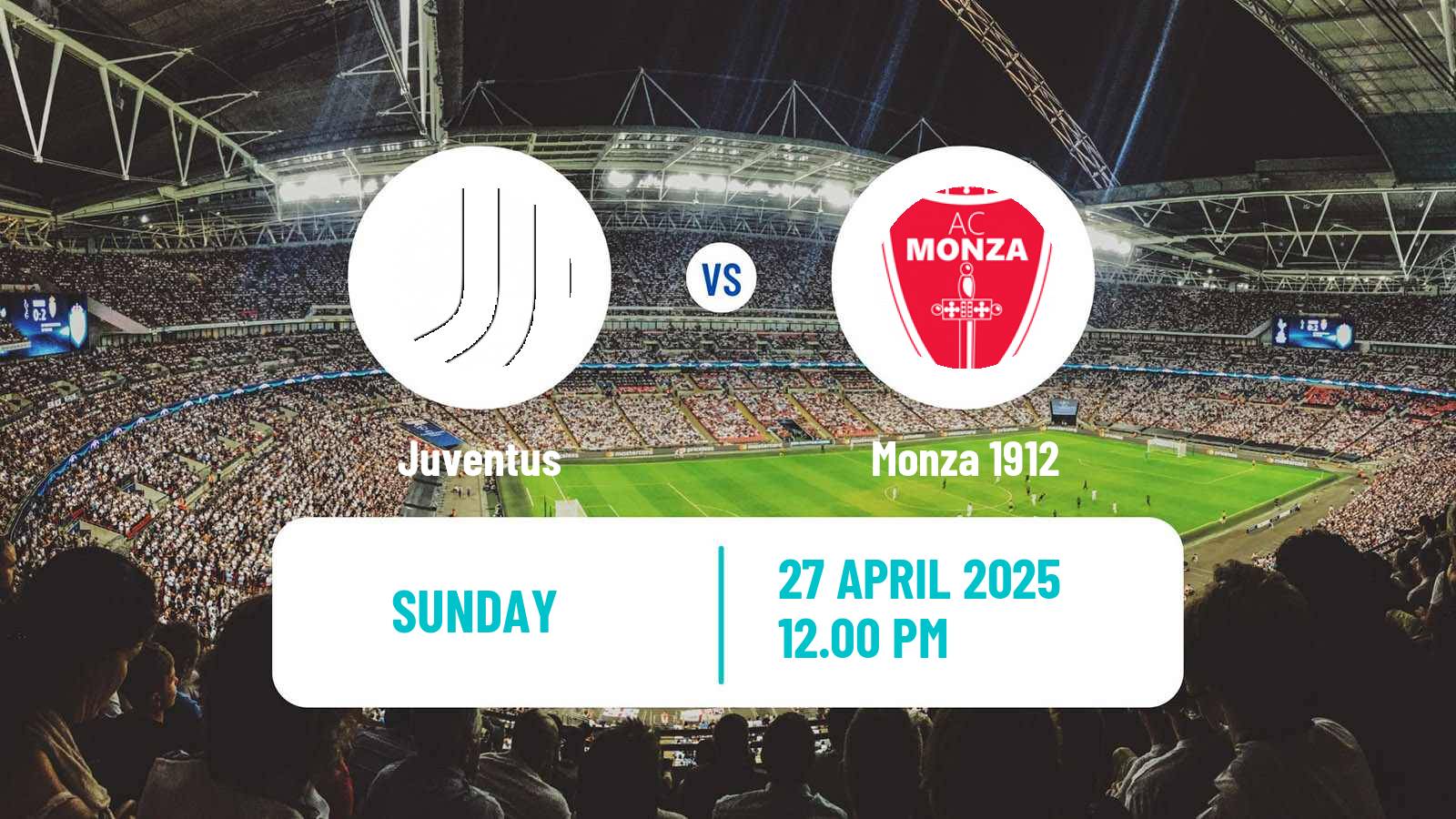 Soccer Italian Serie A Juventus - Monza