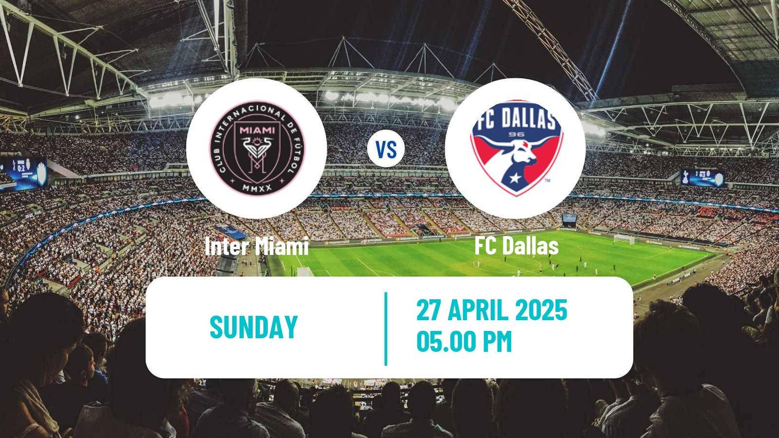 Soccer MLS Inter Miami - FC Dallas