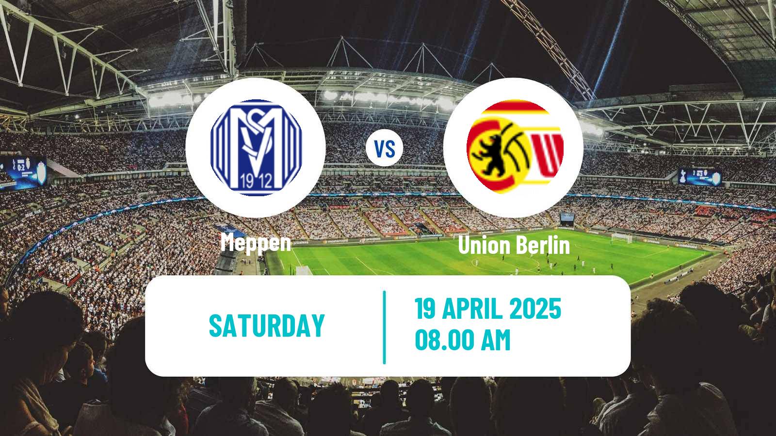 Soccer German 2 Bundesliga Women Meppen - Union Berlin