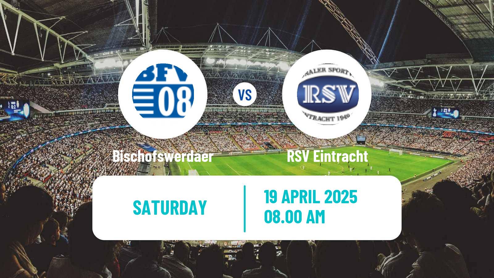 Soccer German Oberliga NOFV- Süd Bischofswerdaer - RSV Eintracht