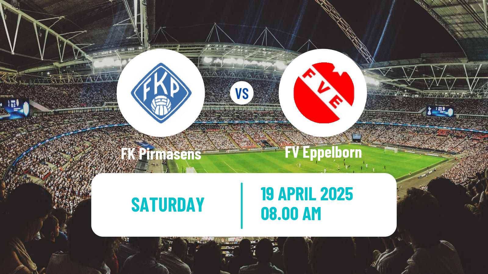 Soccer German Oberliga Rheinland-Pfalz/Saar Pirmasens - Eppelborn