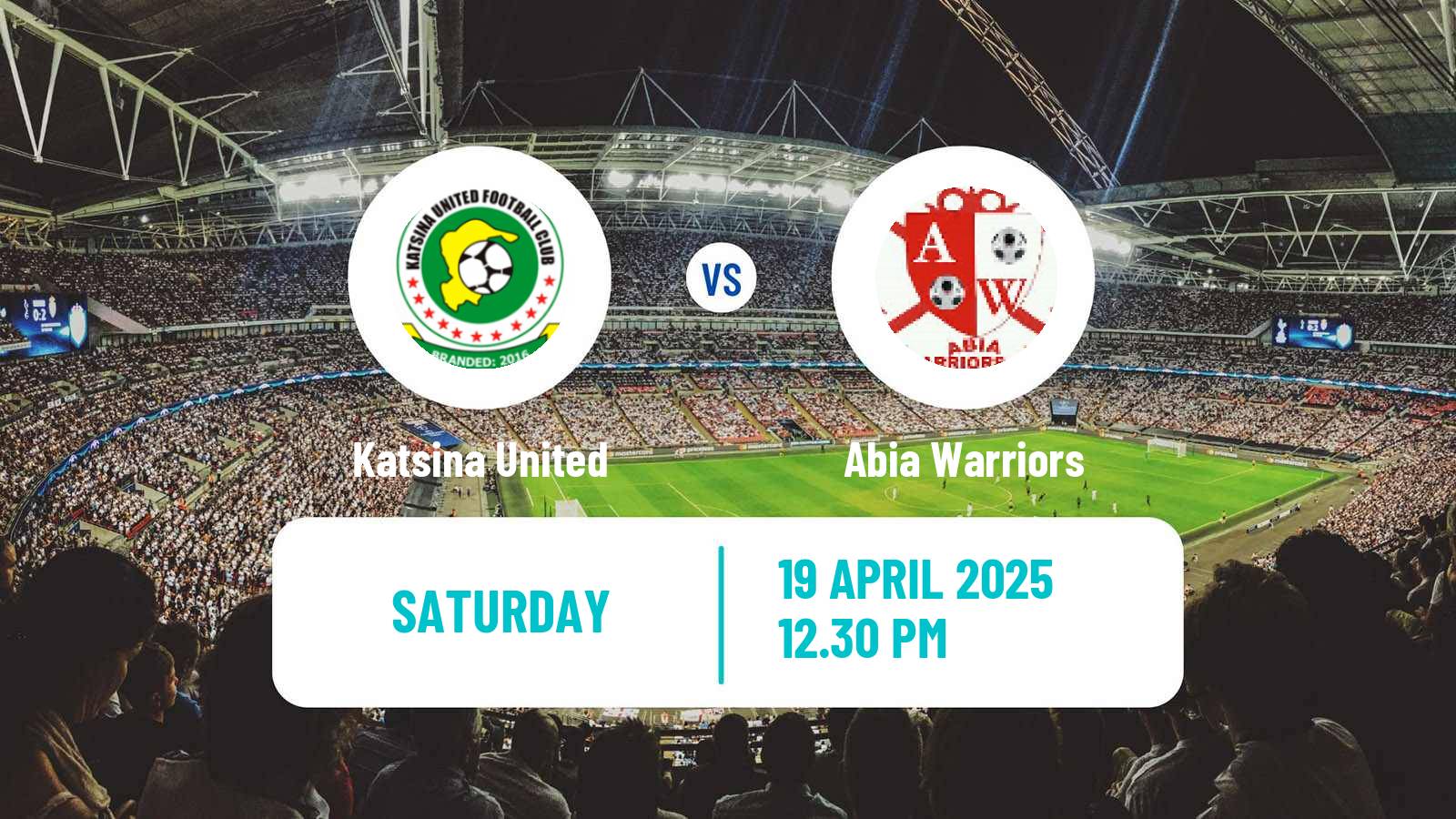 Soccer Nigerian Premier League Katsina United - Abia Warriors