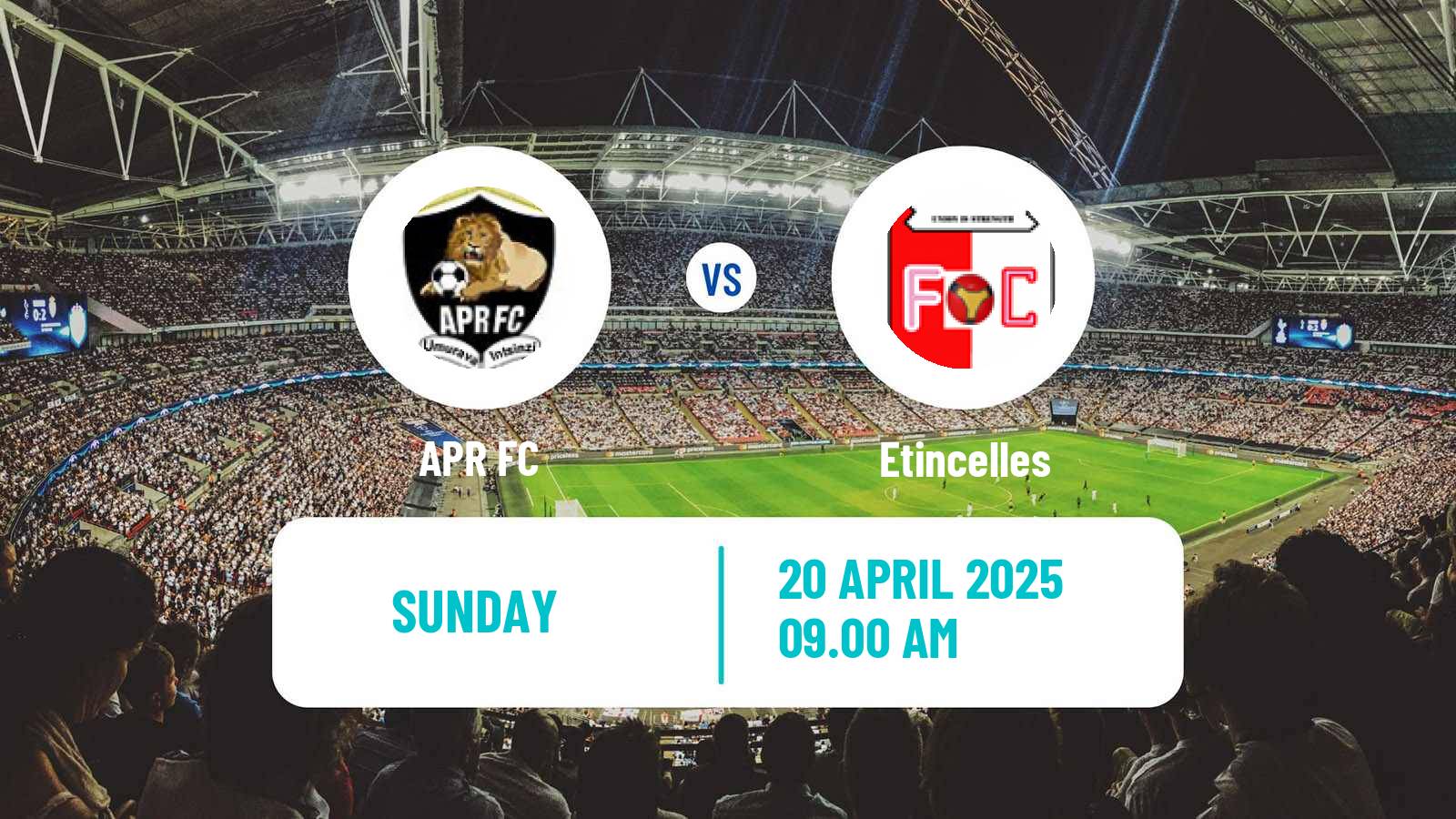 Soccer Rwanda Premier League APR - Etincelles