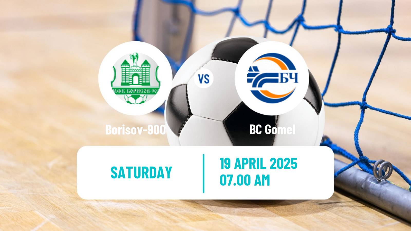 Futsal Belarusian Premier League Futsal Borisov-900 - BC Gomel