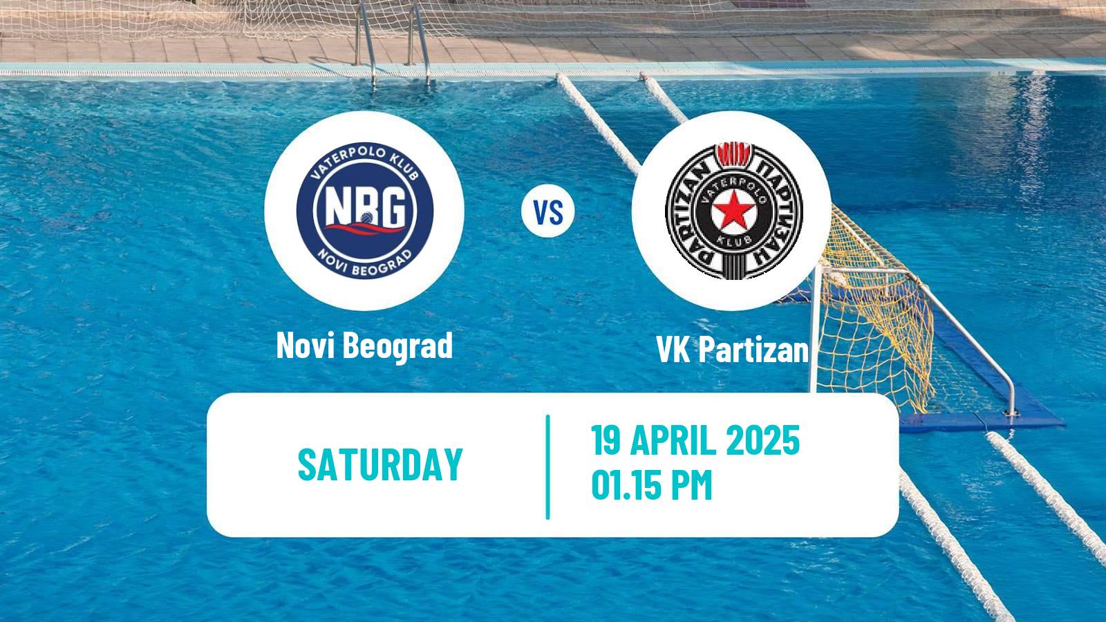 Water polo Serbian Super Liga Water Polo Novi Beograd - Partizan