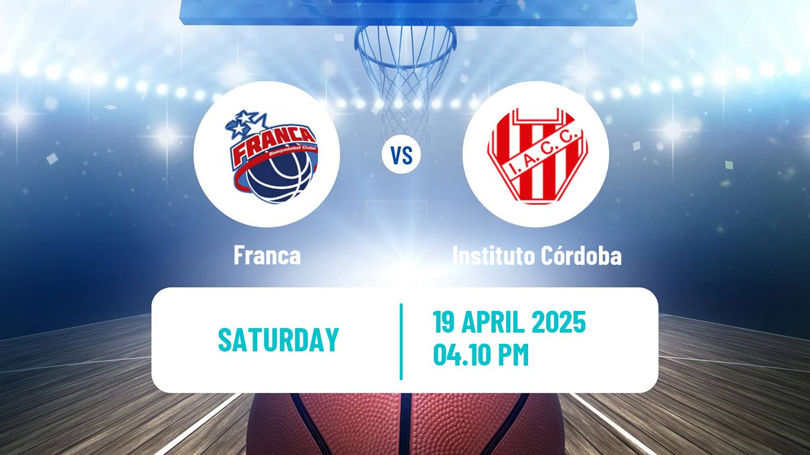 Basketball Champions League Americas Basketball Franca - Instituto Córdoba