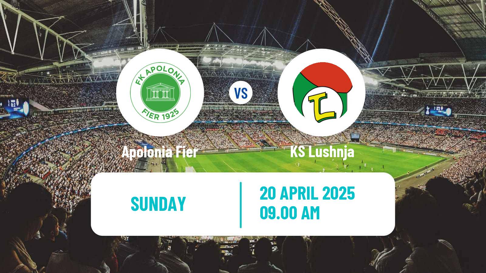 Soccer Albanian First Division Apolonia Fier - Lushnja