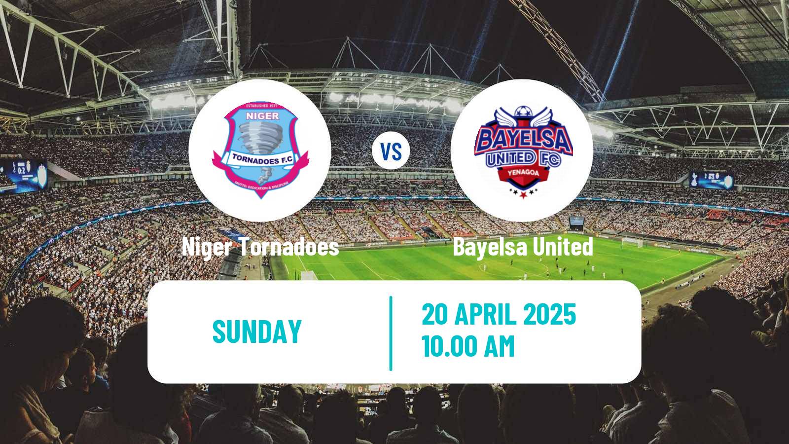 Soccer Nigerian Premier League Niger Tornadoes - Bayelsa United