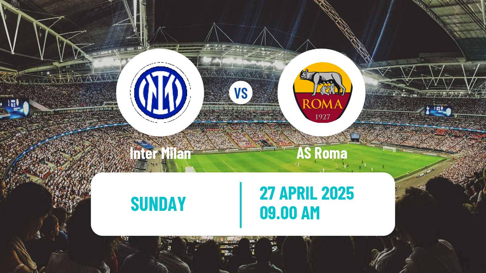 Football Italian Serie A Inter Milan - Roma