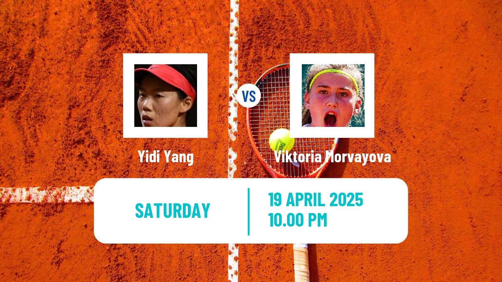 Tennis ITF W15 Wuning 2 Women Yidi Yang - Viktoria Morvayova