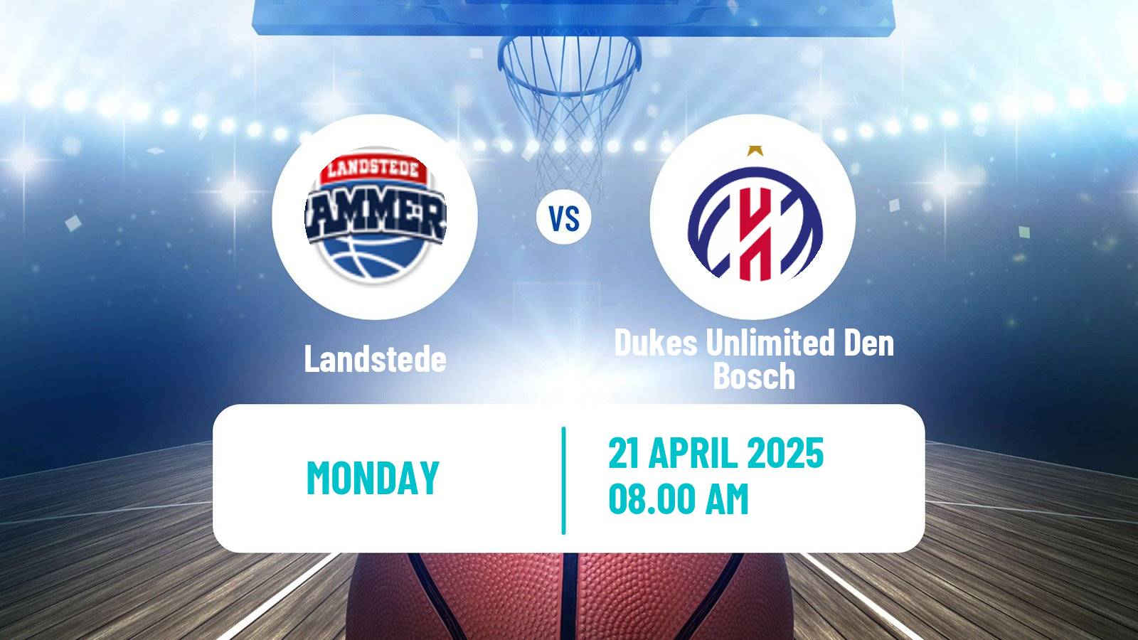 Basketball BNXT League Landstede - Dukes Unlimited Den Bosch