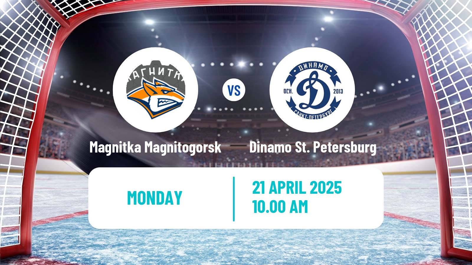 Hockey VHL Magnitka Magnitogorsk - Dinamo St. Petersburg