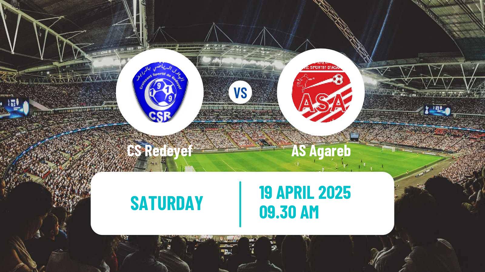 Soccer Tunisian Ligue 2 Redeyef - Agareb