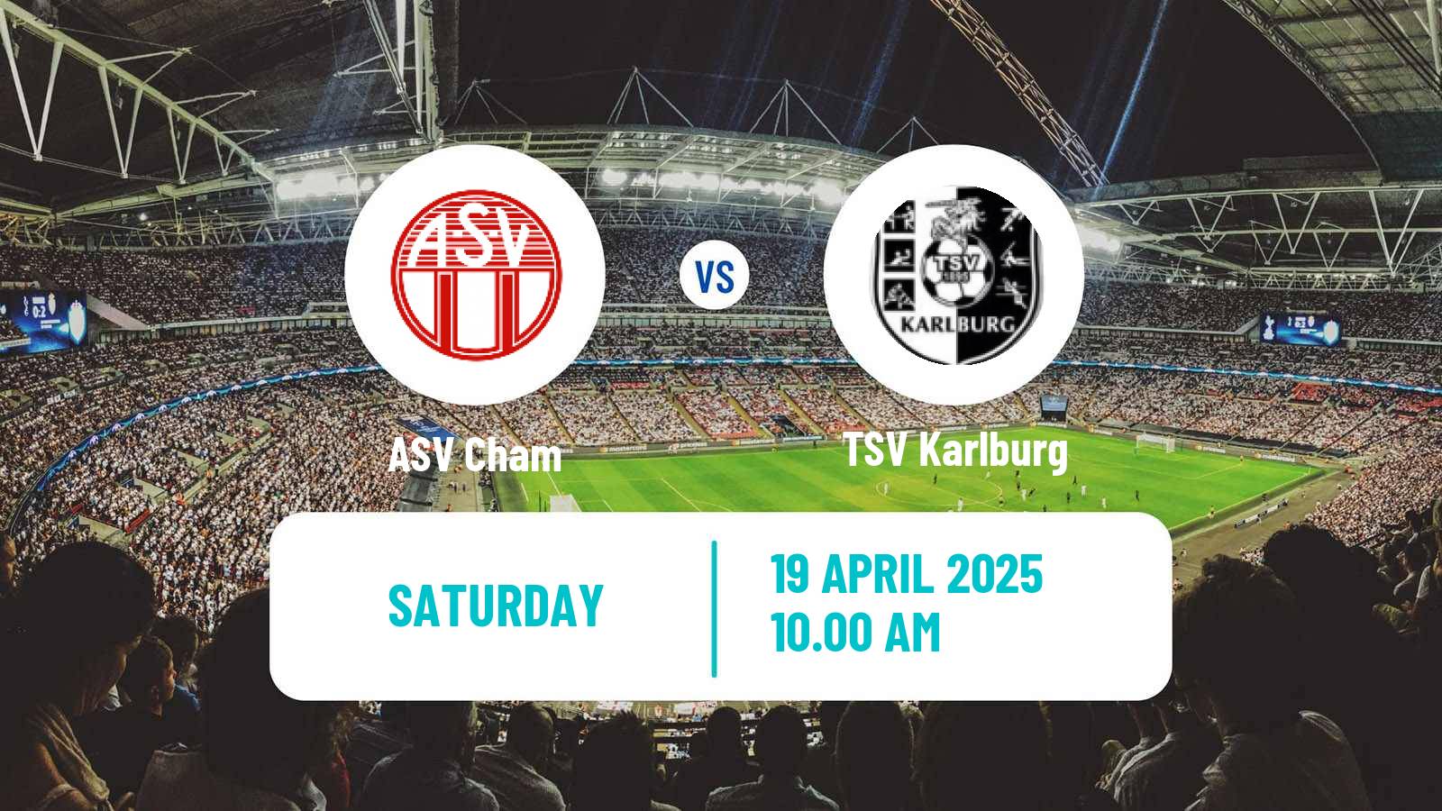 Soccer German Oberliga Bayern Nord Cham - Karlburg