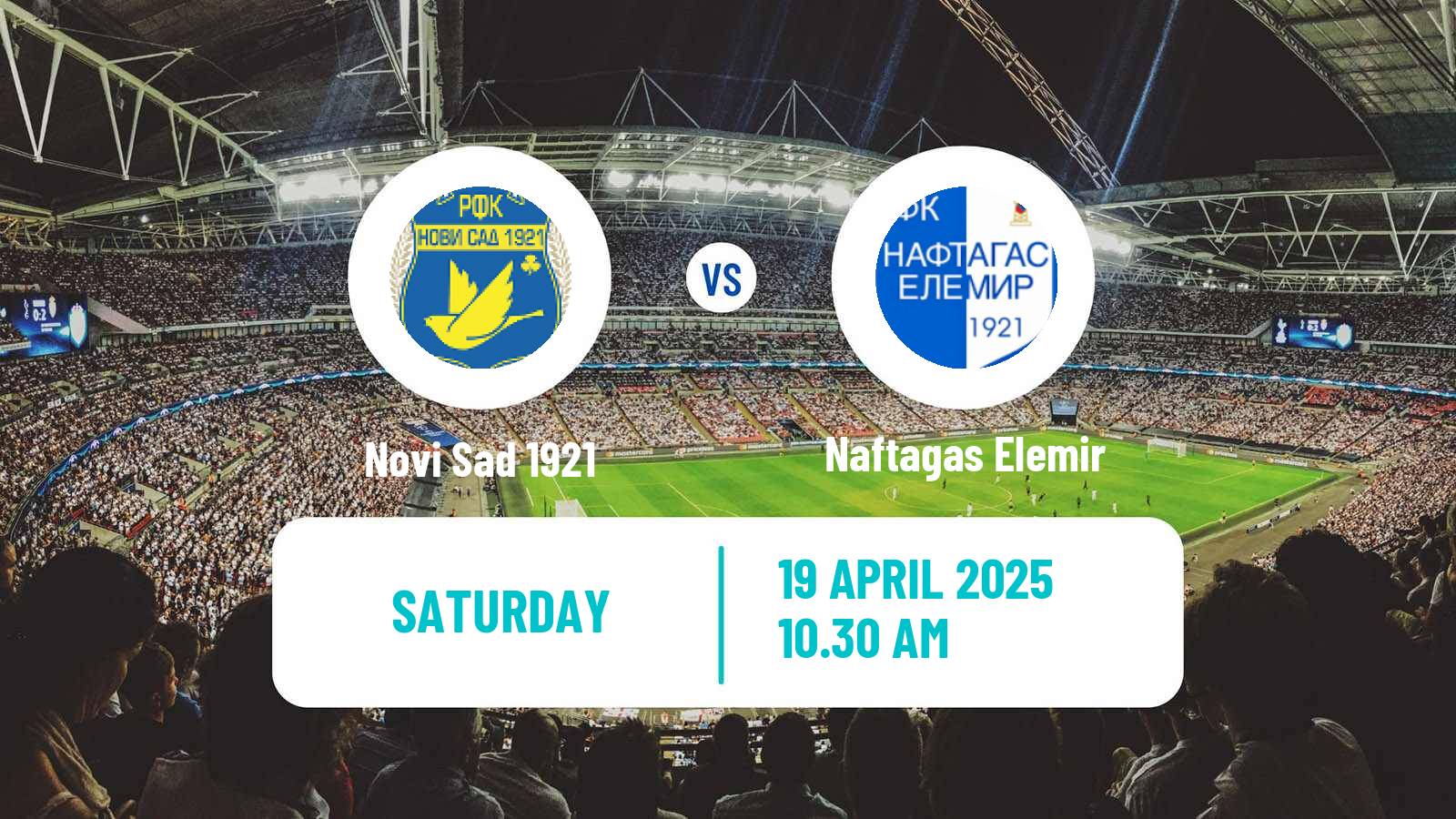 Football Serbian Srpska Liga - Vojvodina Novi Sad 1921 - Naftagas Elemir