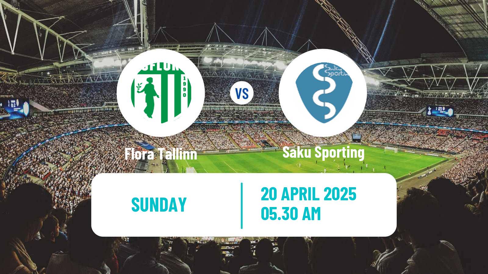 Soccer Estonian Meistriliiga Women Flora Tallinn - Saku Sporting