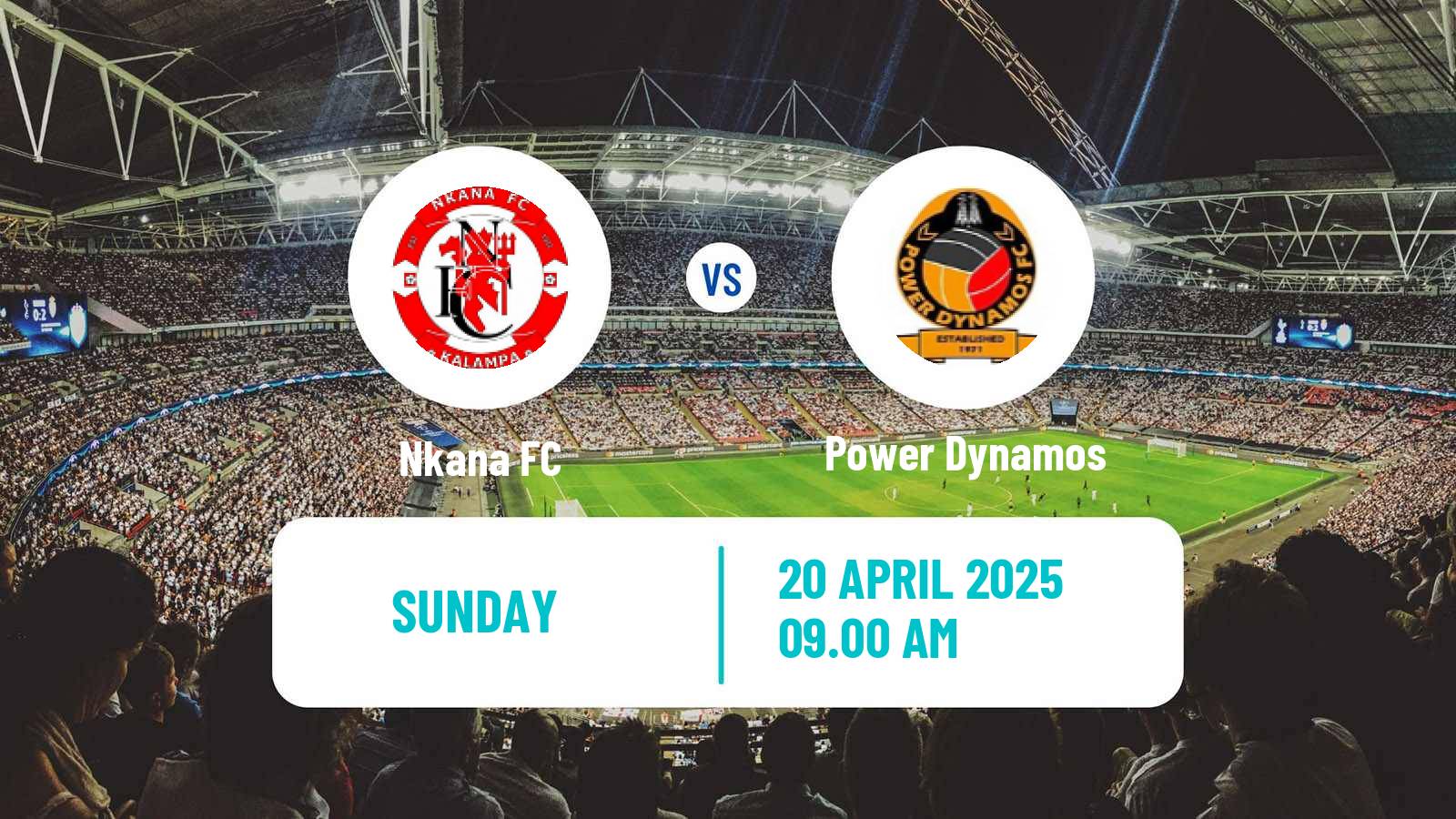 Soccer Zambian Premier League Nkana - Power Dynamos