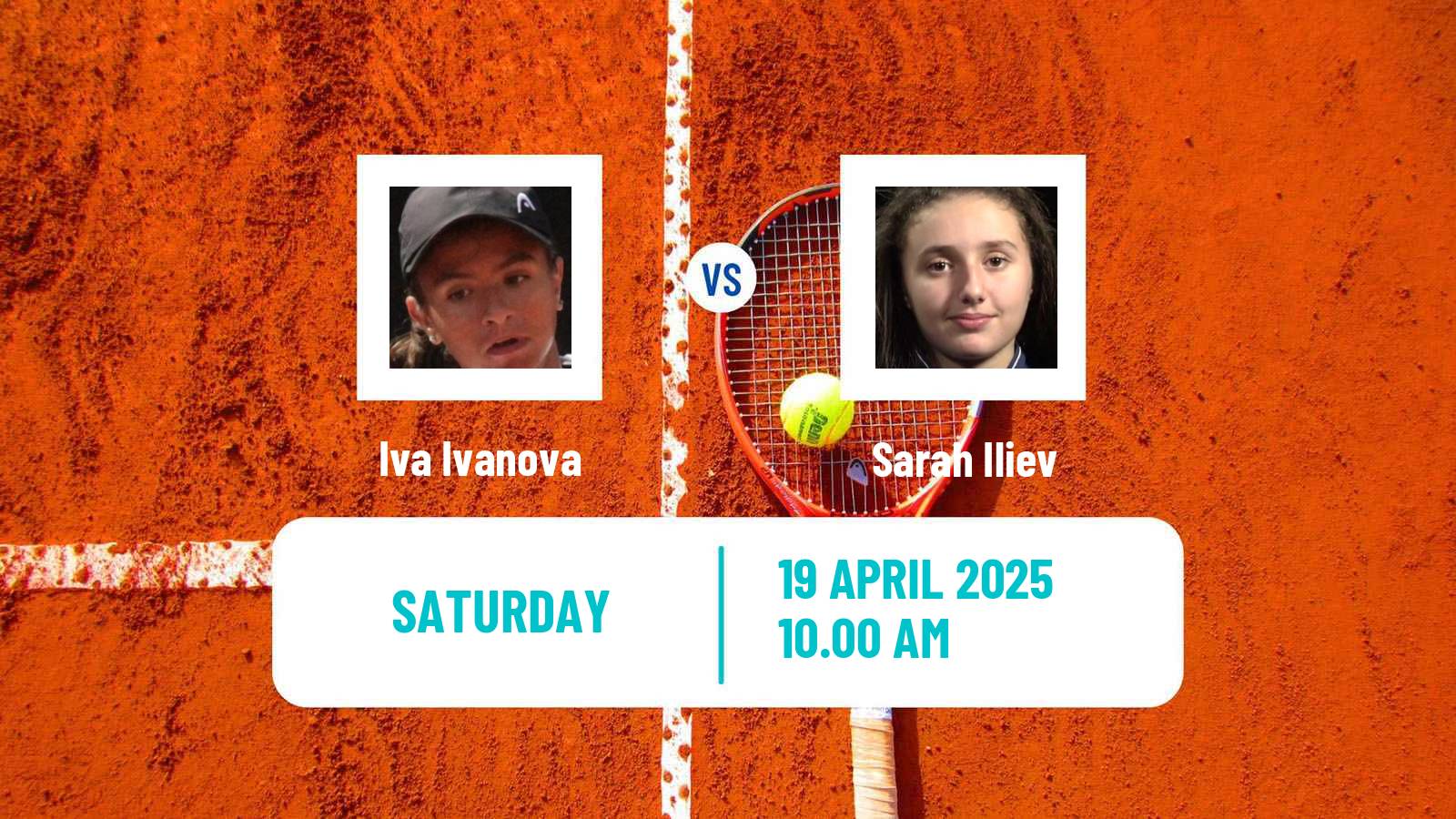 Tennis ITF W35 Santa Margherita Di Pula 3 Women Iva Ivanova - Sarah Iliev