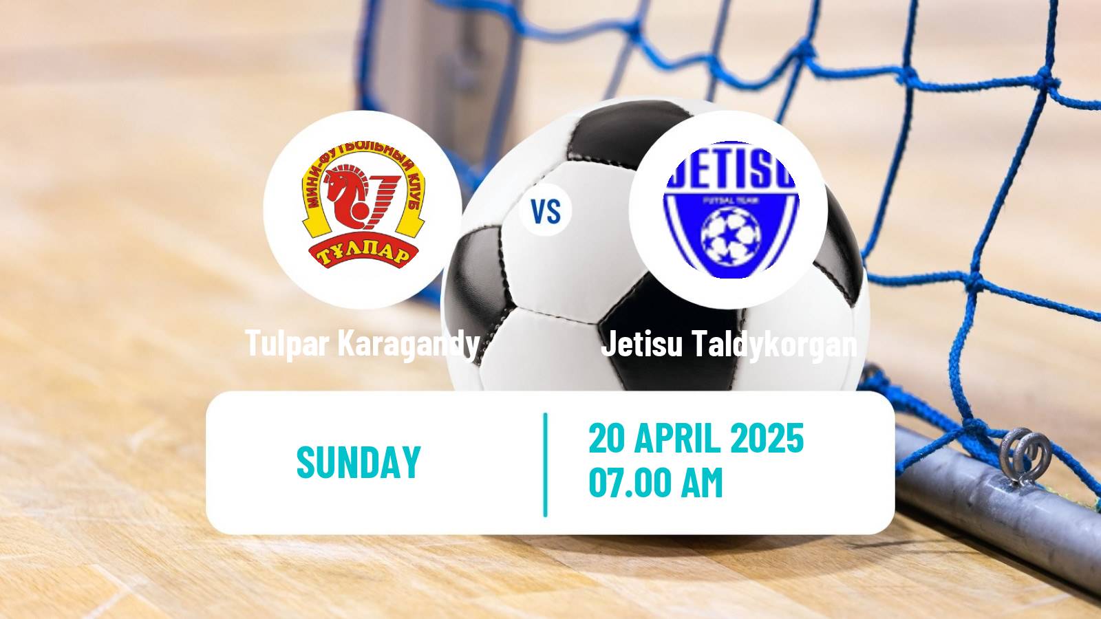 Futsal Kazakh Championship Futsal Tulpar Karagandy - Jetisu Taldykorgan