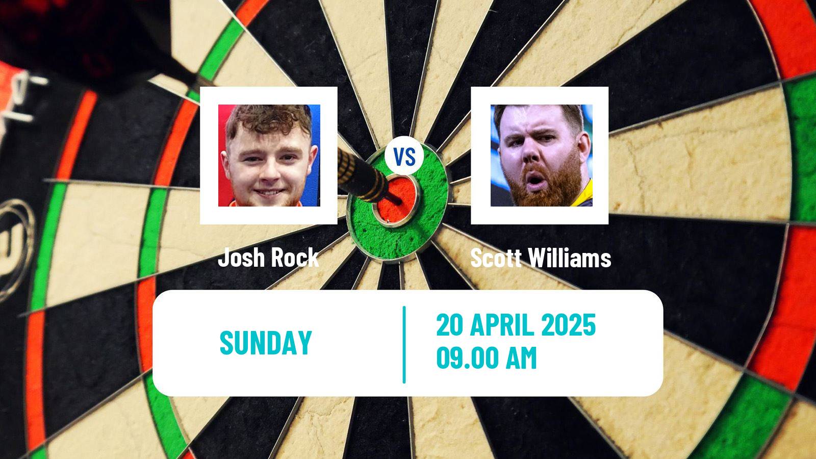 Darts European Tour 4 Josh Rock - Scott Williams