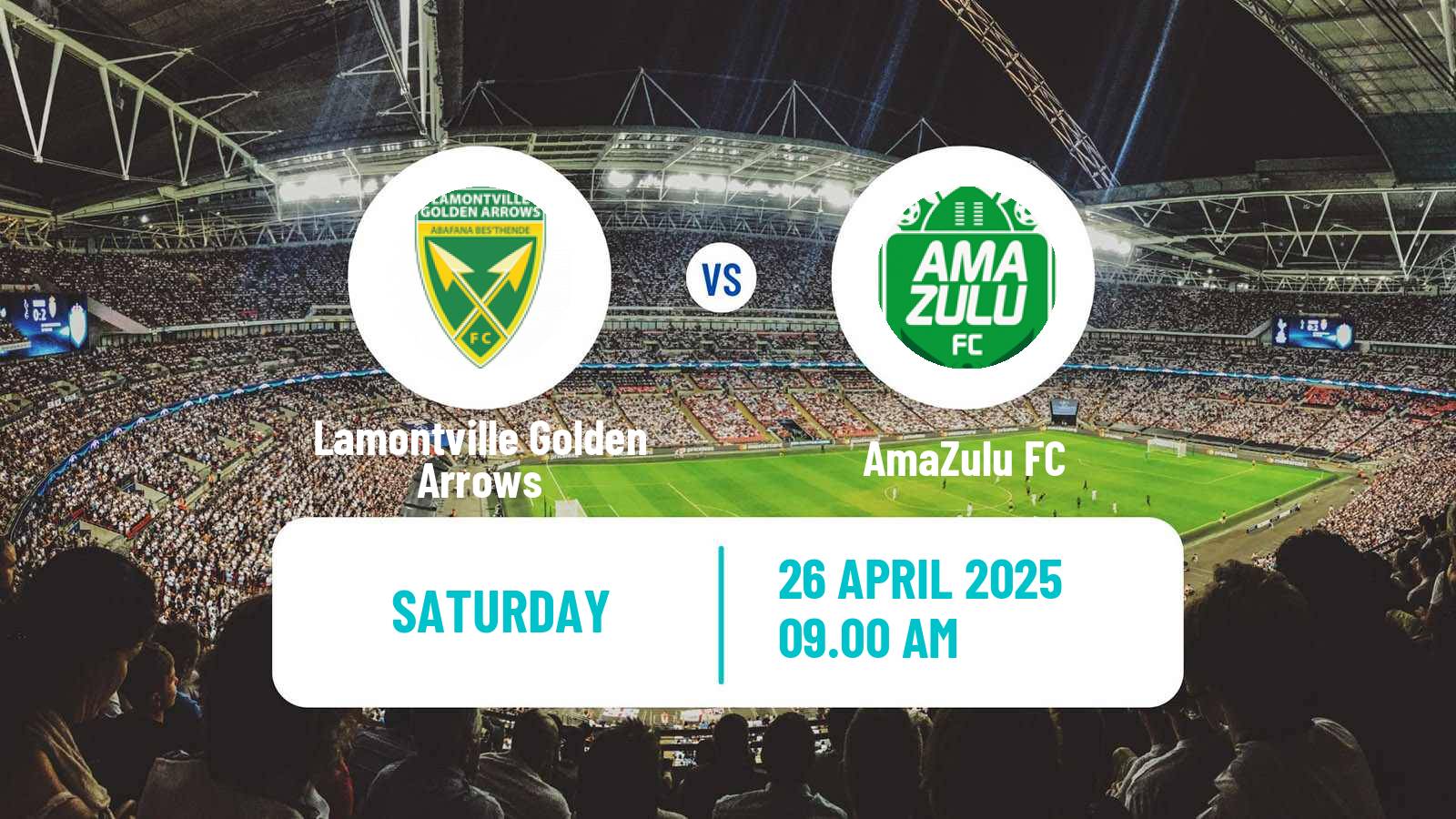 Soccer South African Premier Soccer League Lamontville Golden Arrows - AmaZulu