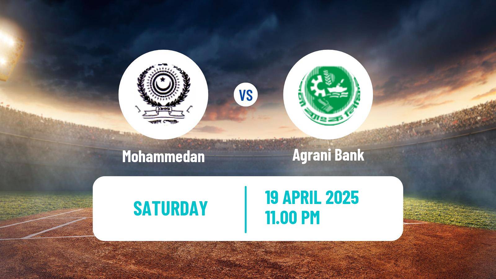 Cricket Bangladesh Dhaka Premier League Mohammedan - Agrani Bank