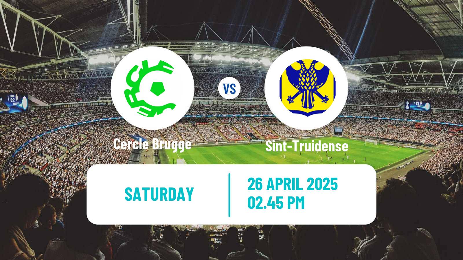 Soccer Belgian Jupiler Pro League Cercle Brugge - Sint-Truidense