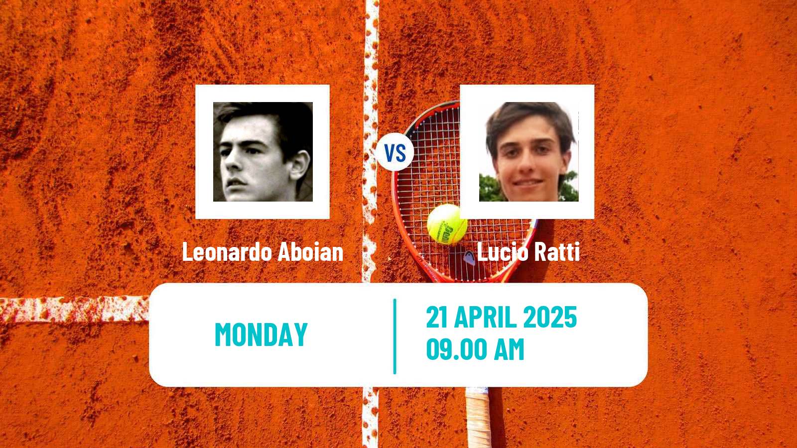 Tennis San Miguel De Tucuman Challenger Men Leonardo Aboian - Lucio Ratti