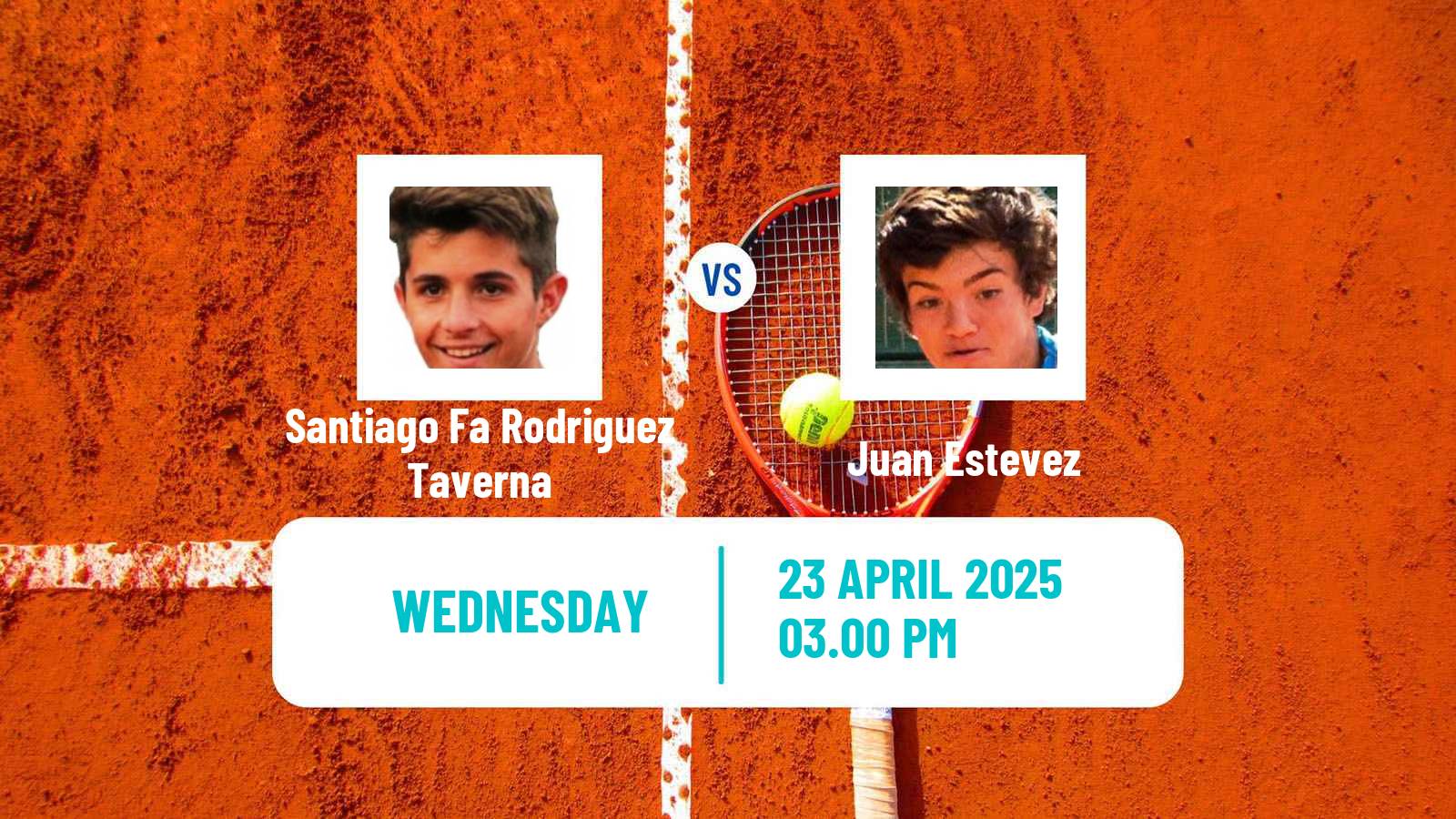 Tennis San Miguel De Tucuman Challenger Men Santiago Fa Rodriguez Taverna - Juan Estevez