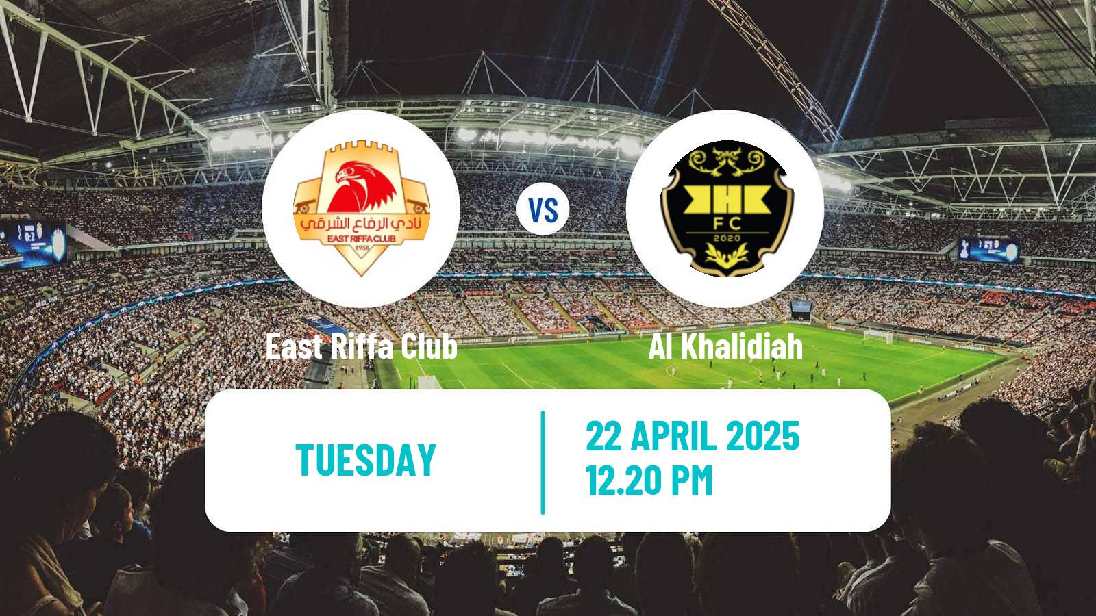 Soccer Bahraini Premier League East Riffa Club - Al Khalidiah