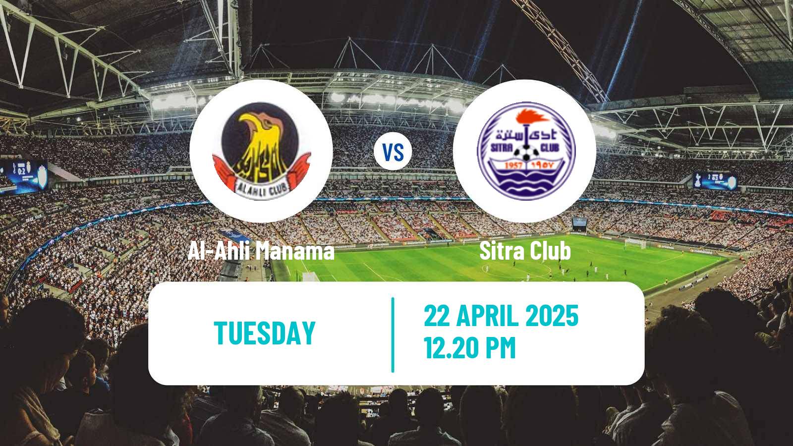 Soccer Bahraini Premier League Al-Ahli Manama - Sitra
