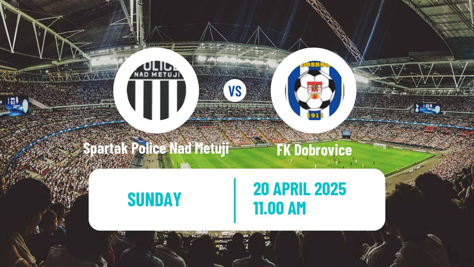 Soccer Czech Division C Spartak Police Nad Metuji - Dobrovice