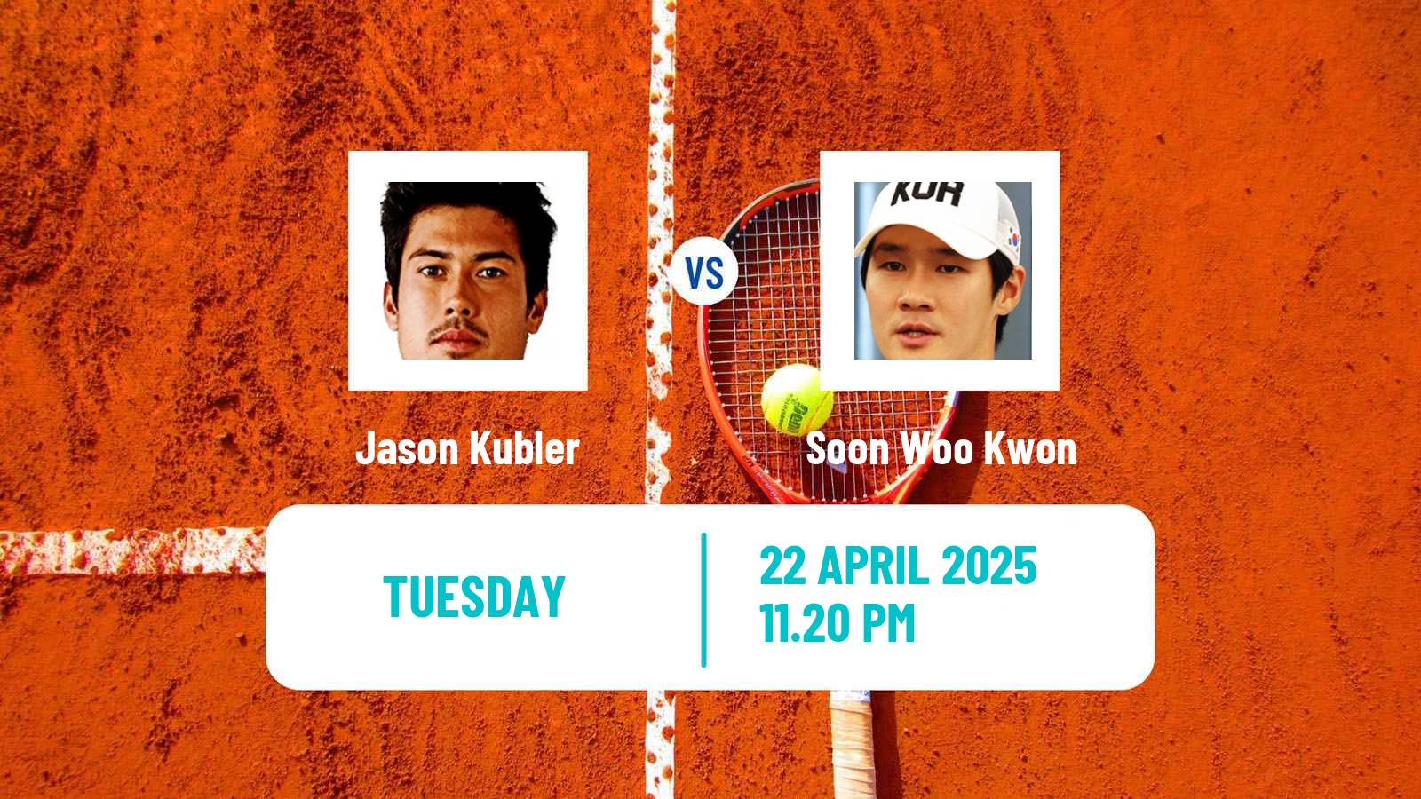 Tennis Gwangju Challenger Men Jason Kubler - Soon Woo Kwon