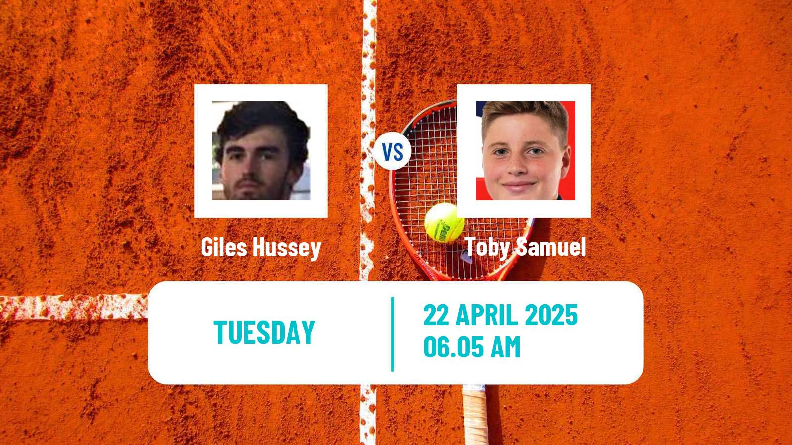 Tennis Abidjan 2 Challenger Men Giles Hussey - Toby Samuel