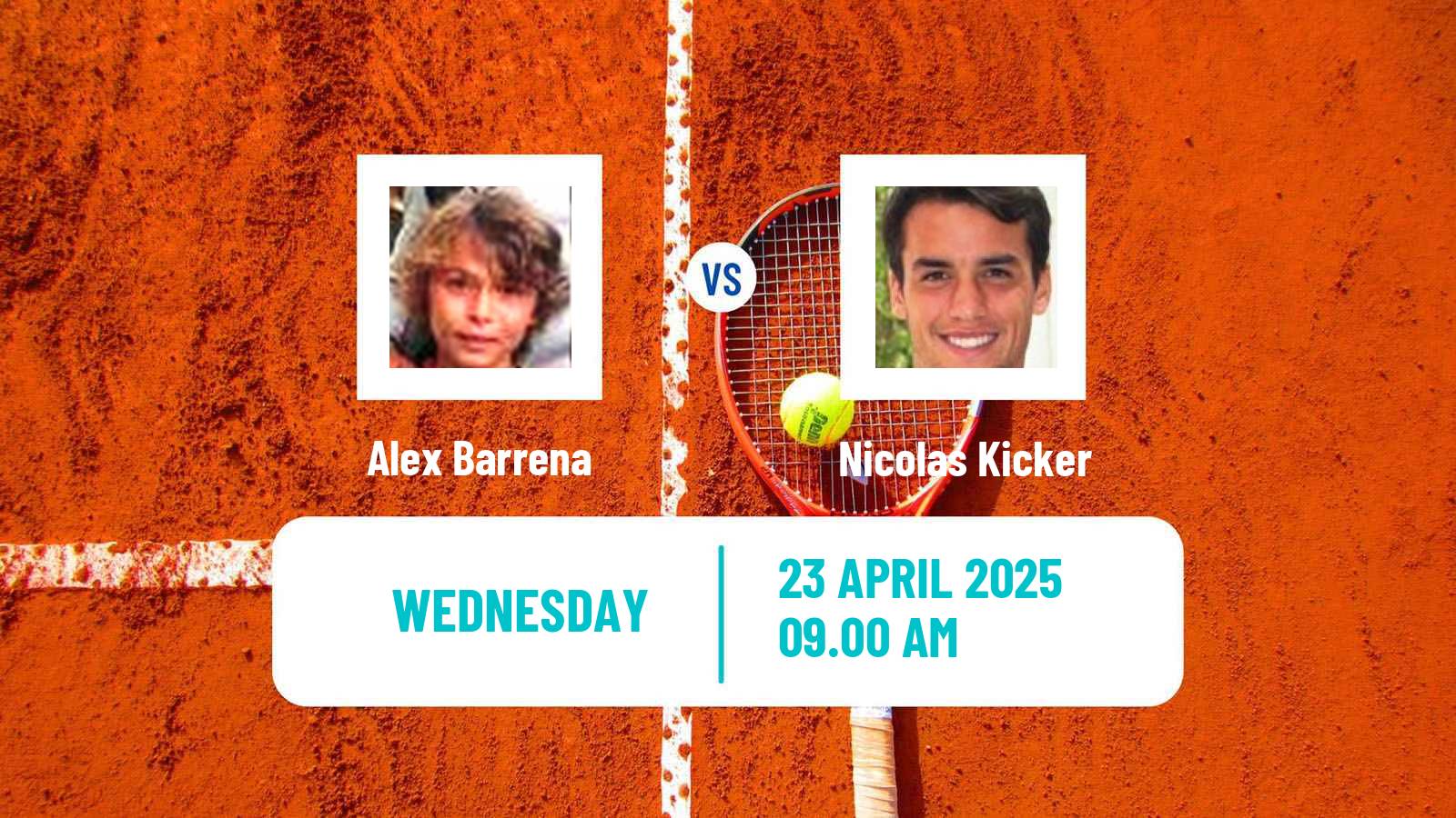 Tennis San Miguel De Tucuman Challenger Men Alex Barrena - Nicolas Kicker