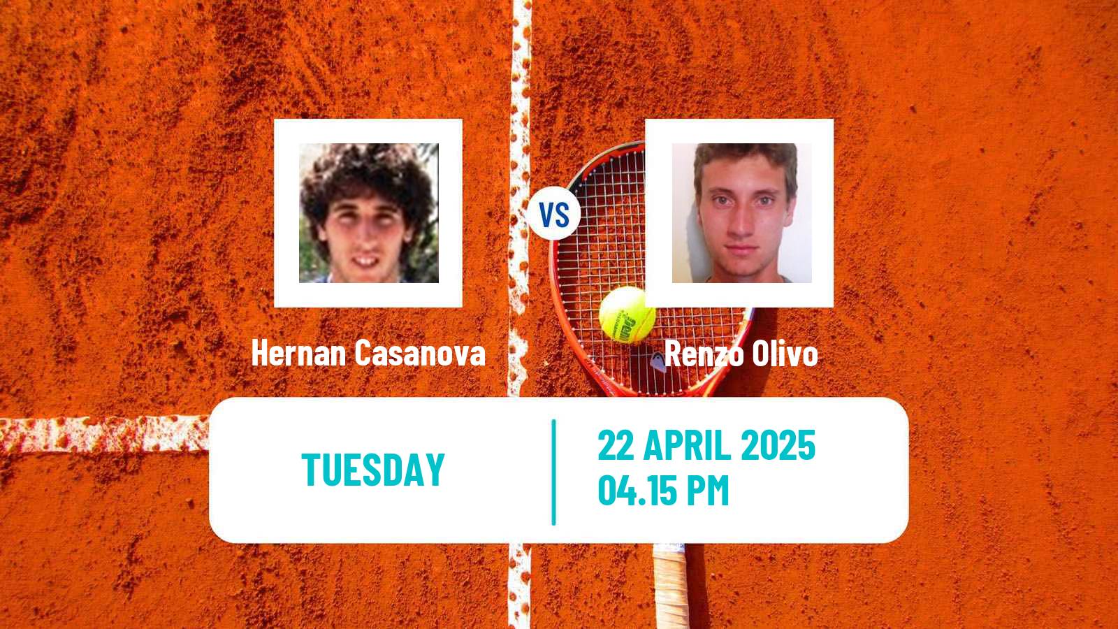 Tennis San Miguel De Tucuman Challenger Men Hernan Casanova - Renzo Olivo