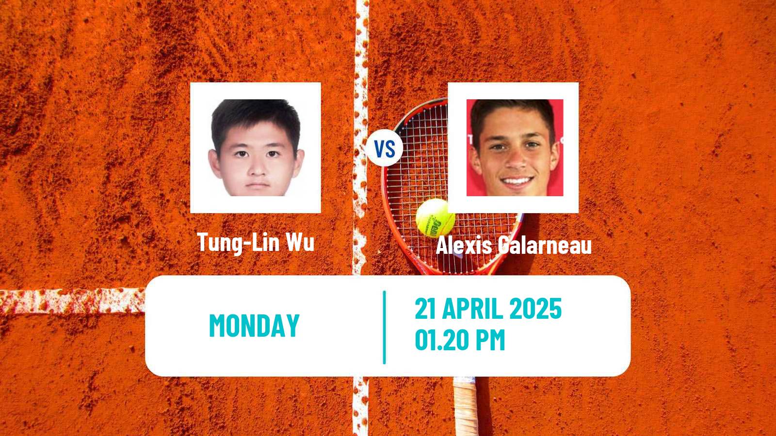 Tennis Savannah Challenger Men Tung-Lin Wu - Alexis Galarneau